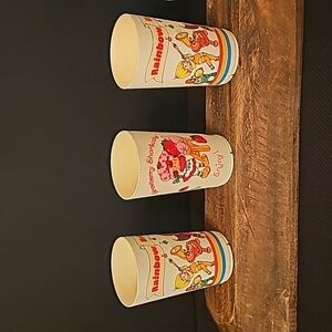 Rainbow Brite Strawberry Shortcake Deka Cups